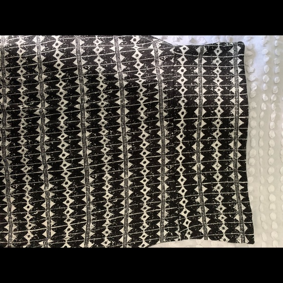 Strapless summer dress.  White & black - Picture 4 of 6